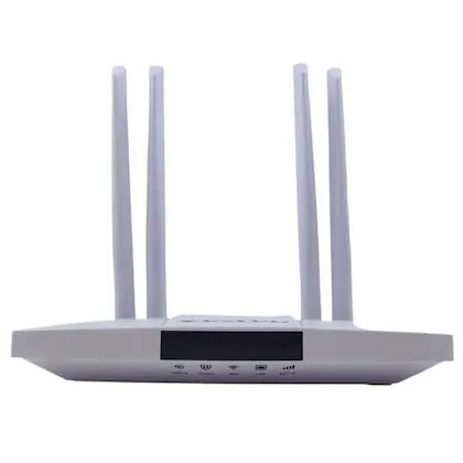 VELVU WRV-750 5G & 4G Mobile Sim Based Wi-Fi Router with Four Antenna 